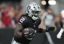 Ashton Jeanty totals 63 scrimmage yards
