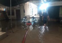 Floods inundate roads in southeastern Algeria
