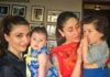 Kareena Kapoor Khan gives a glimpse of Taimurâs bond with birthday girl Inaaya