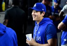 Pitcher from Shohei Ohtani’s alma mater delivers first pitch at Dodgers game