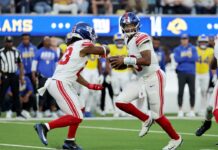 Jameis Winston’s ghastly performance dooms Giants after Jaxson Dart injury