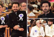 National Film Awards In Pics: Mammootty Kartik Aaryan Yami Gautam and More Honoured