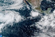 Hurricane Polo grows into a Category 4 storm in the Pacific off Mexico
