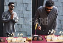 Photos: Birthday star Ranbir Kapoor cuts the cake with paparazzi celebrates with Alia Bhatt