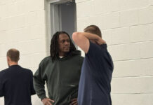 New Jalen Brunson pal Rajon Rondo visits Knicks practice