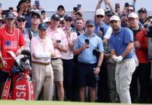 Scheffler, Burns avoid upset as U.S. takes early Presidents Cup lead
