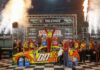 Sheldon Creed charges from 10th to win chaotic Bristol race in overtime as tempers flare