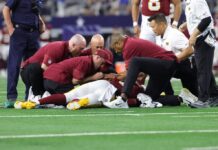 New Jayden Daniels injury update is encouraging for Commanders