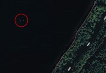 Google Earth image captures mysterious figures under Loch Ness’ surface