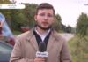 Teen e-bike rider struck by driver during live news broadcast of another car crash, wild video shows