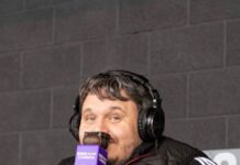 BBC Radio star has mic snatched at football match as fan screams abuse at him