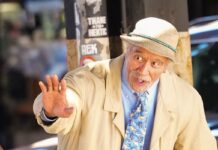 Hollywood star looks unrecognisable as he transforms into a 70-year-old on set