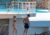 Ellie Goulding shows off post-baby body as she enjoys getaway with Beau Minniear