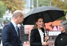 Prince William and Kate arrive for surprise trip to rainy Northern Ireland