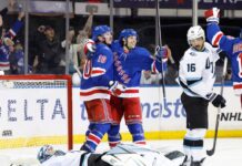 Rangers best key offseason trade partner Mammoth for third straight win — suffer troubling injury