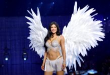 Kylie Jenner Sparkles in $50 Million Diamond Bra for Victoria’s Secret