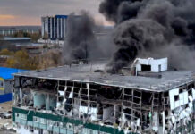 Ukraine blows up Russian missile-parts plant as drones ground flights in Moscow