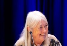 Mary Beard suggests ‘tweaks’ to British Museum’s handling of queues to see Bayeux tapestry
