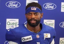 Darius Slayton’s NFL career in jeopardy after Colts cut bait fast