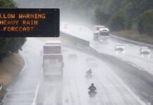 Heavy rain warning as Storm Austen sweeps across Scotland