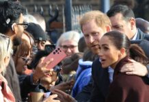 Prince Harry and Meghan Markle’s return in pictures as crowds in Nottingham welcome couple