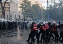 Albanian police fire rubber bullets as protests against Rama escalate
