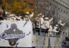 The Brewers haven’t slept since winning the World Series — as they slam beers at wild parade celebration