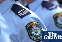 Man shot dead after crashing car and allegedly pointing gun at NSW police