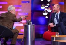 Gasps as Prince William makes surprise appearance on Graham Norton Show