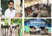 AP Students Enter World Book of Records for Waste Collection Drive