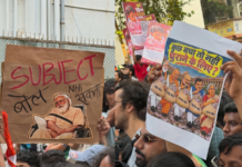 ‘Gyanu, Resign’: CJP Protest Against EC Draws Memes, Slogans at Shivaji Park