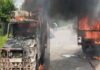 Warangal: Major Fire Breaks Out at Plastic Scrap Shop