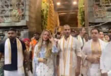 Shikhar Dhawan Offers Prayers at Tirumala Temple
