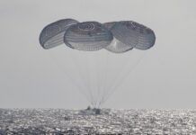 Four Astronauts Return to Earth After Eight Months in Space
