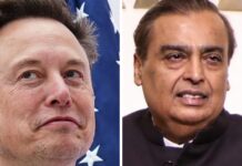 Musk Accuses Ambani’s Online Supporters of ‘Absurd Hypocrisy’