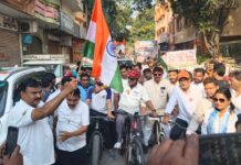 Hyderabad: Cycle Rally Held to Raise Awareness Against Drug Abuse