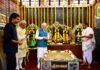Modi Prays At Jalakanteshwara Temple