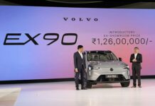 Volvo India Launches Electric EX90 SUV At Rs 1.26 Crore