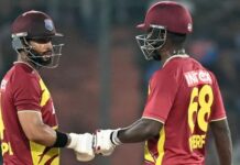 Shai Hope’s Blistering Century Powers West Indies to Mammoth 247/3 in 4th T20I Against India