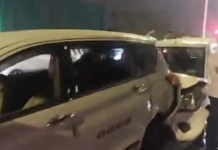 Six Cars Involved in Accident on PVNR Expressway Near Pillar 131