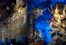 Andhra’s Kalamkari Art Takes Centre Stage At Kolkata’s Durga Puja Pandal