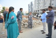 CMC Chief Inspects Ongoing Development Works in Narsingi