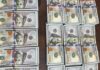 Two Held at RGIA with Rs.1.56 Crore Foreign Currency in Plastic Covers