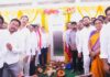 Ponnam Lays Foundation for Rs.3.22Cr Uppal Bus Terminal