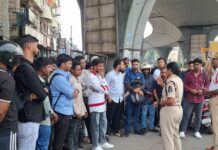 Hyderabad Traffic Police Book 40 Motorists for Using Phones while Driving