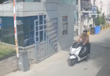 Chandrayangutta: Man Steals SUV’s Spare Tyre in Broad Daylight, Flees on Scooty