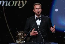 Harry Kane Wins Ballon d’Or, Becomes First Englishman Since 2001 to Win Award