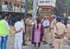 DCP Traffic Shivam Upadhyaya Inspects Accident-Prone Areas and Black spots on NH-765