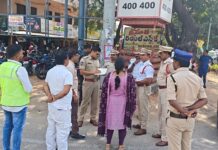 DCP Traffic Shivam Upadhyaya Inspects Accident-Prone Areas and Black spots on NH-765