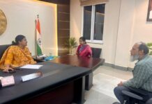 Chitra Mishra Seeks Faster Medical College Building Works in Karimnagar